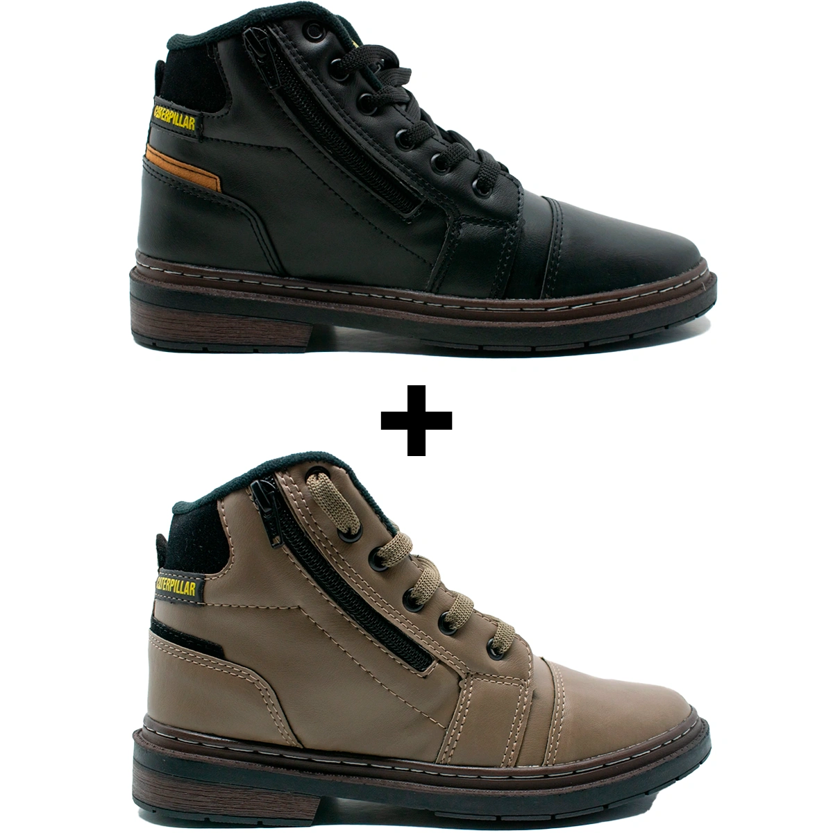 Kit 2 Bota Masculina Caterpillar Zíper - Imagem 18