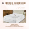 Capa Protetora de Colchão Impermeável Casal King Profissional Bem Estar Matelado