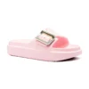 Chinelo Feminino 100% EVA Confortável com Enfeite Metalizado - Imagem 3