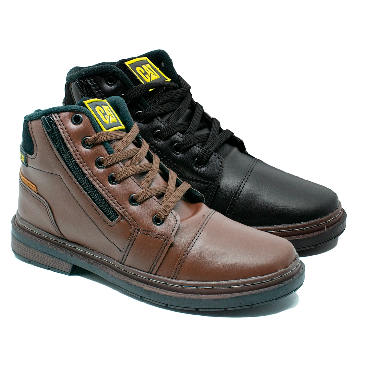 Kit 2 Bota Masculina Caterpillar Zíper - Imagem 19