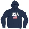Blusa Moletom Estados Unidos da América USA Com Capuz - Imagem 11