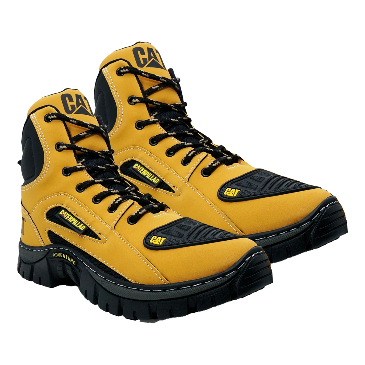 Kit 2 Bota Coturno Caterpillar CAT Cano Médio - Imagem 21