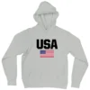 Blusa Moletom Estados Unidos da América USA Com Capuz - Imagem 5