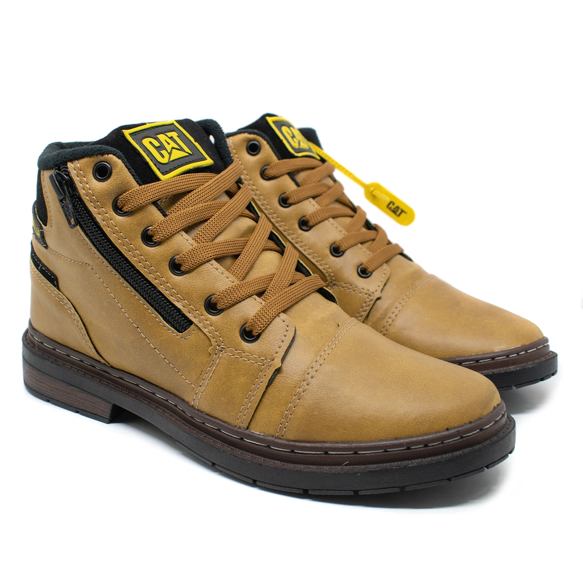 Bota Masculina Caterpillar Zíper - Imagem 8