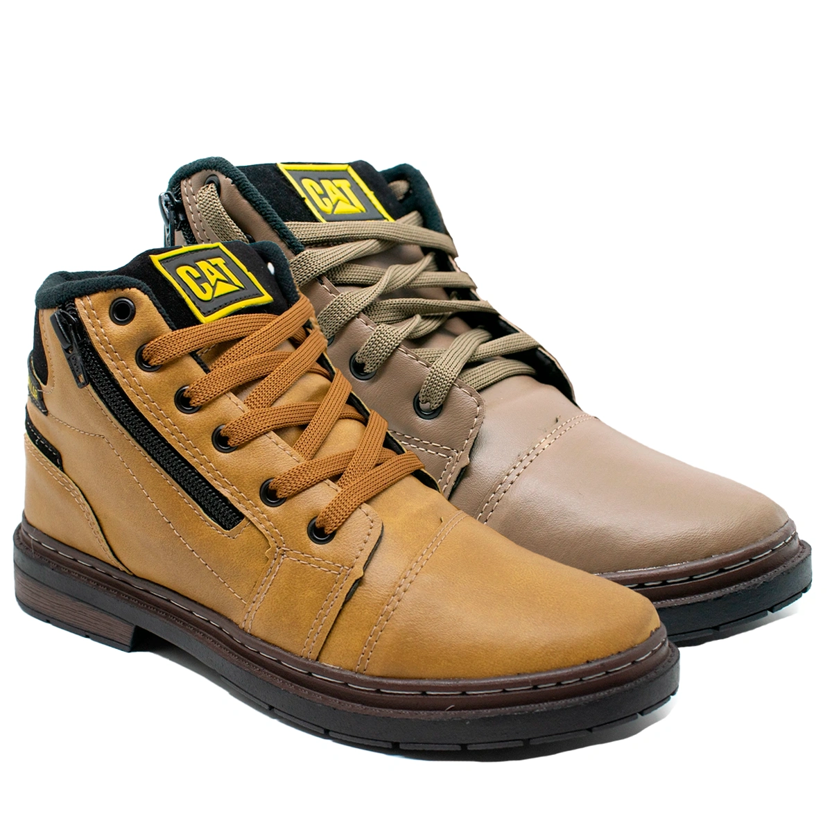 Kit 2 Bota Masculina Caterpillar Zíper - Imagem 11