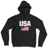Blusa Moletom Estados Unidos da América USA Com Capuz - Imagem 8