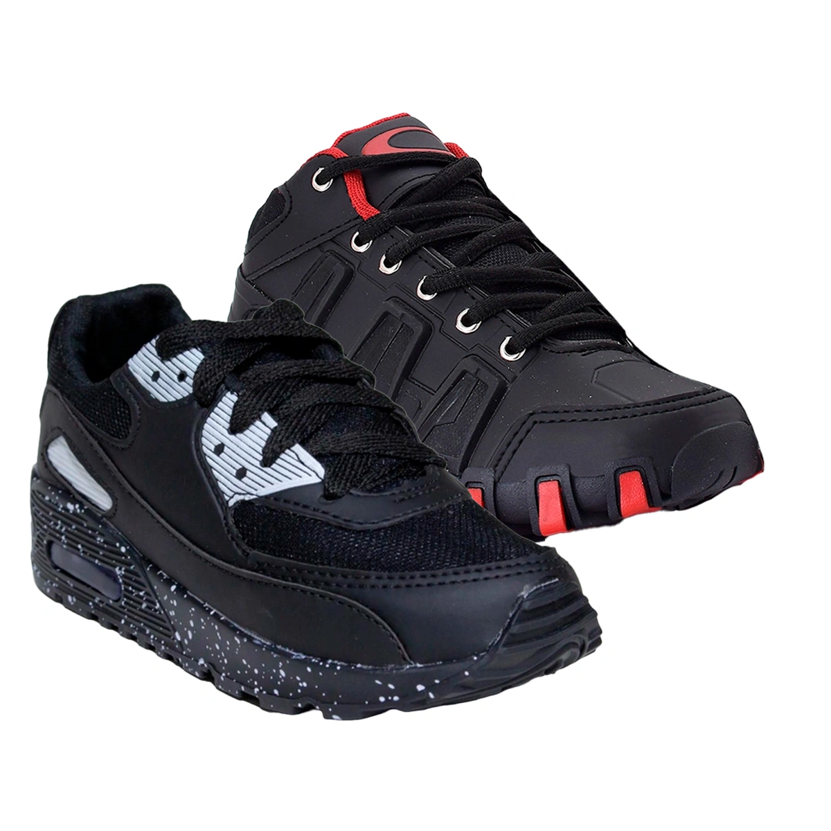 Kit 2 Tênis Infantil Botinha Oakley + Tênis Infantil Mini Max AIR Menino - Imagem 17