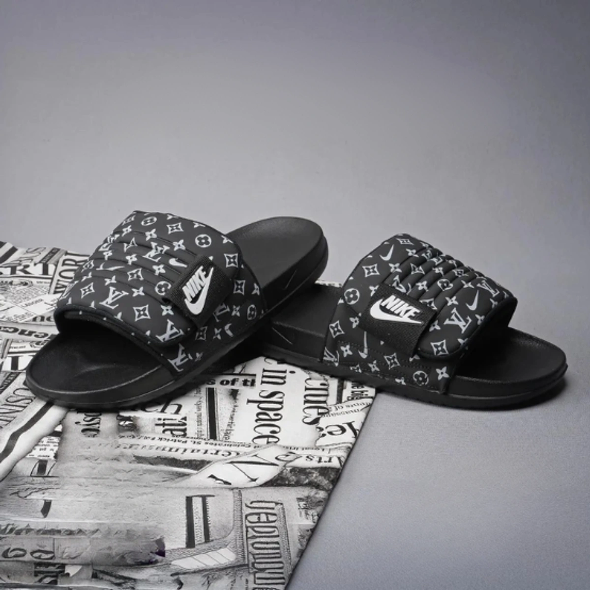 Chinelo Masculino Slide Nike OffCourt Louis Vuitton - Imagem 3