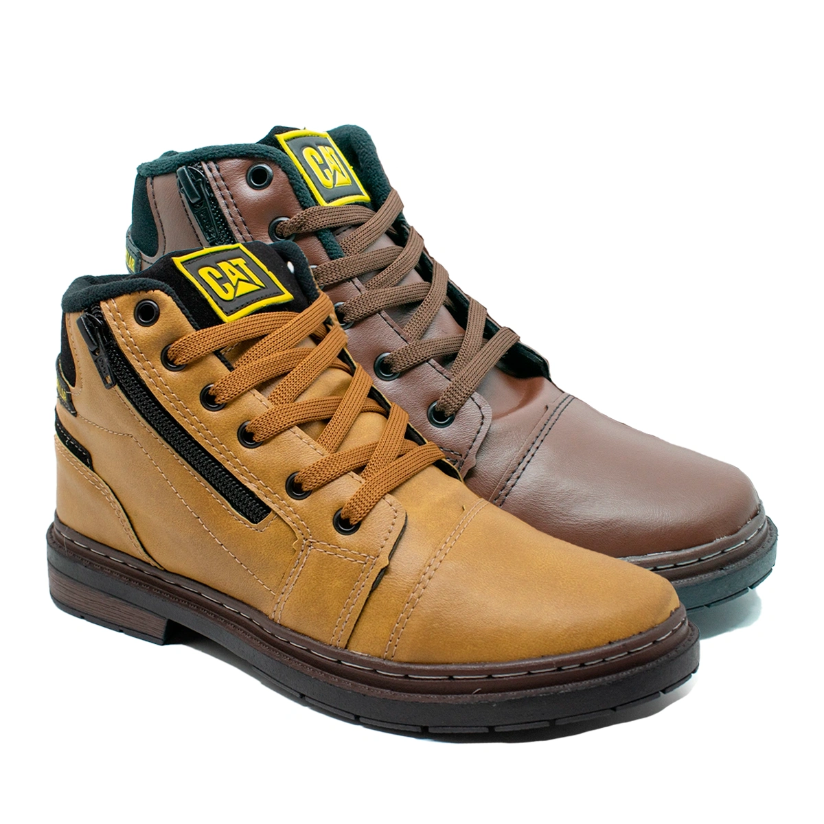 Kit 2 Bota Masculina Caterpillar Zíper - Imagem 13