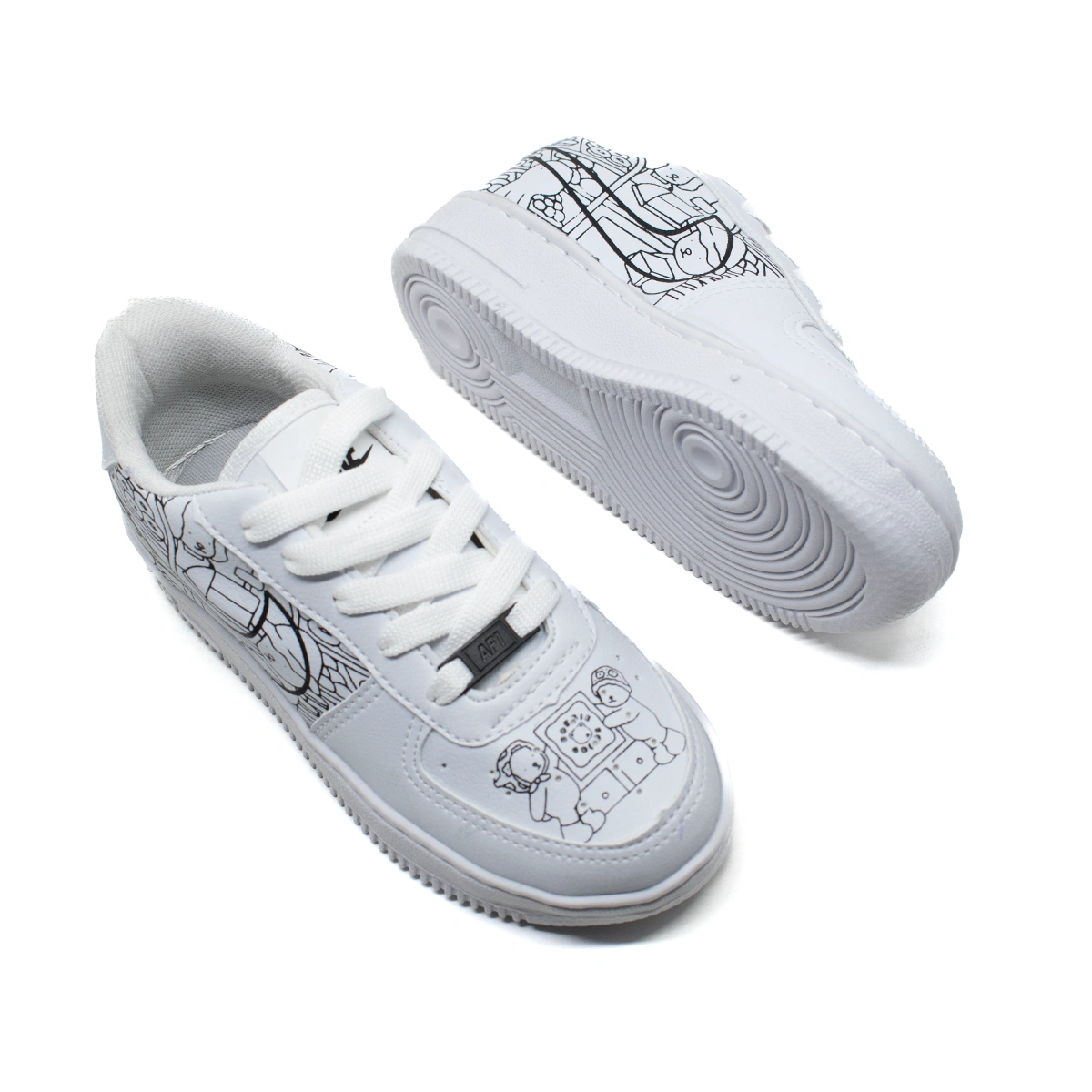 Tênis infantil Nike Air Force Bobbie Goods - Imagem 12