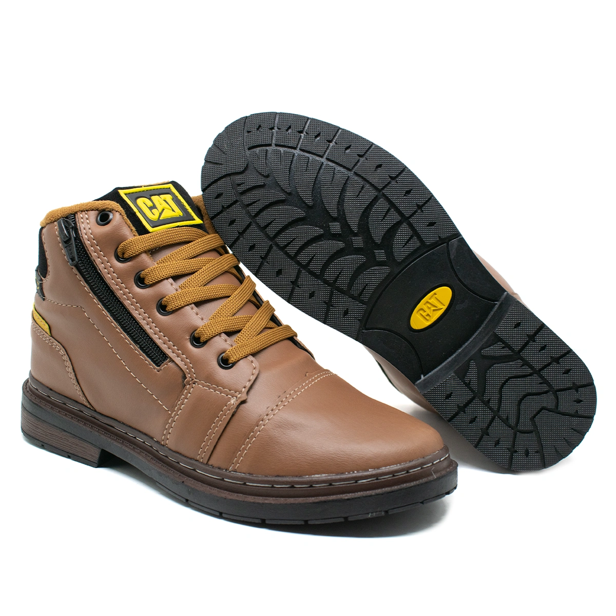 Bota Masculina Caterpillar Zíper - Imagem 4