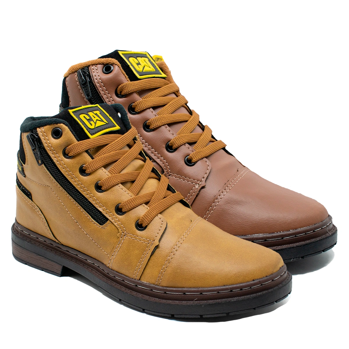 Kit 2 Bota Masculina Caterpillar Zíper - Imagem 3