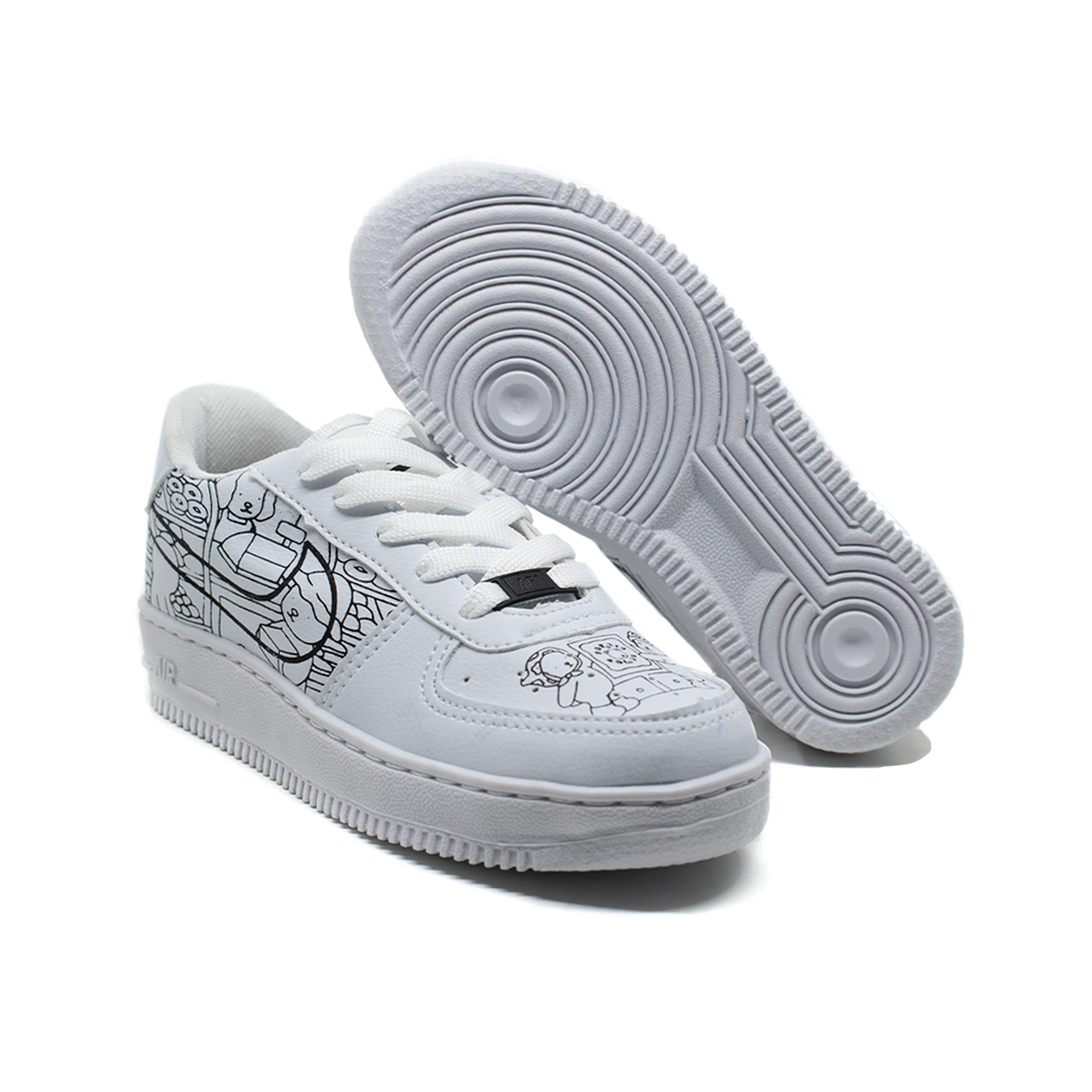 Tênis infantil Nike Air Force Bobbie Goods - Imagem 10