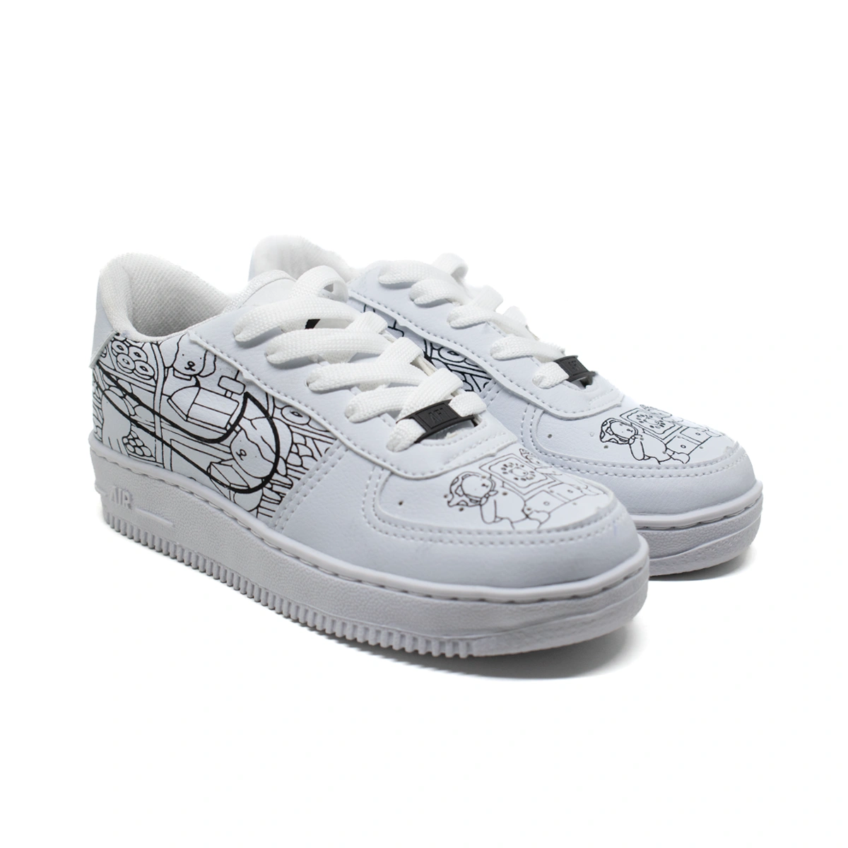 Tênis infantil Nike Air Force Bobbie Goods - Imagem 9