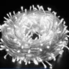 Cordão de Luz Natal Pisca Pisca 100 Led 9m 8 Funções Fio Transparente 110V - Imagem 5
