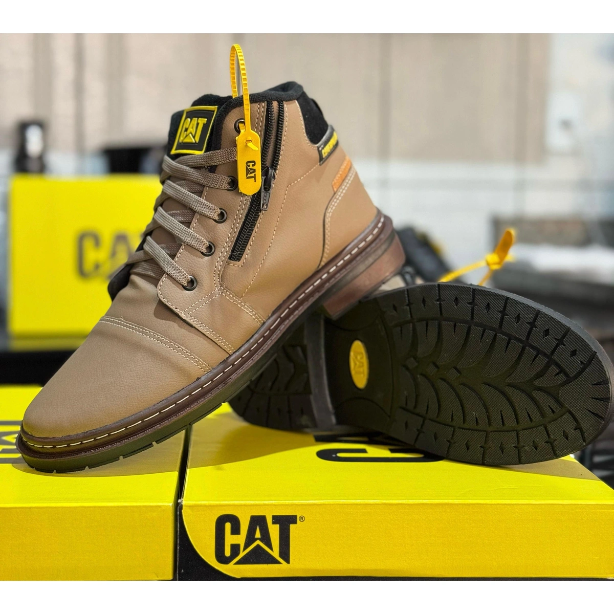 Bota Masculina Caterpillar Zíper - Imagem 24
