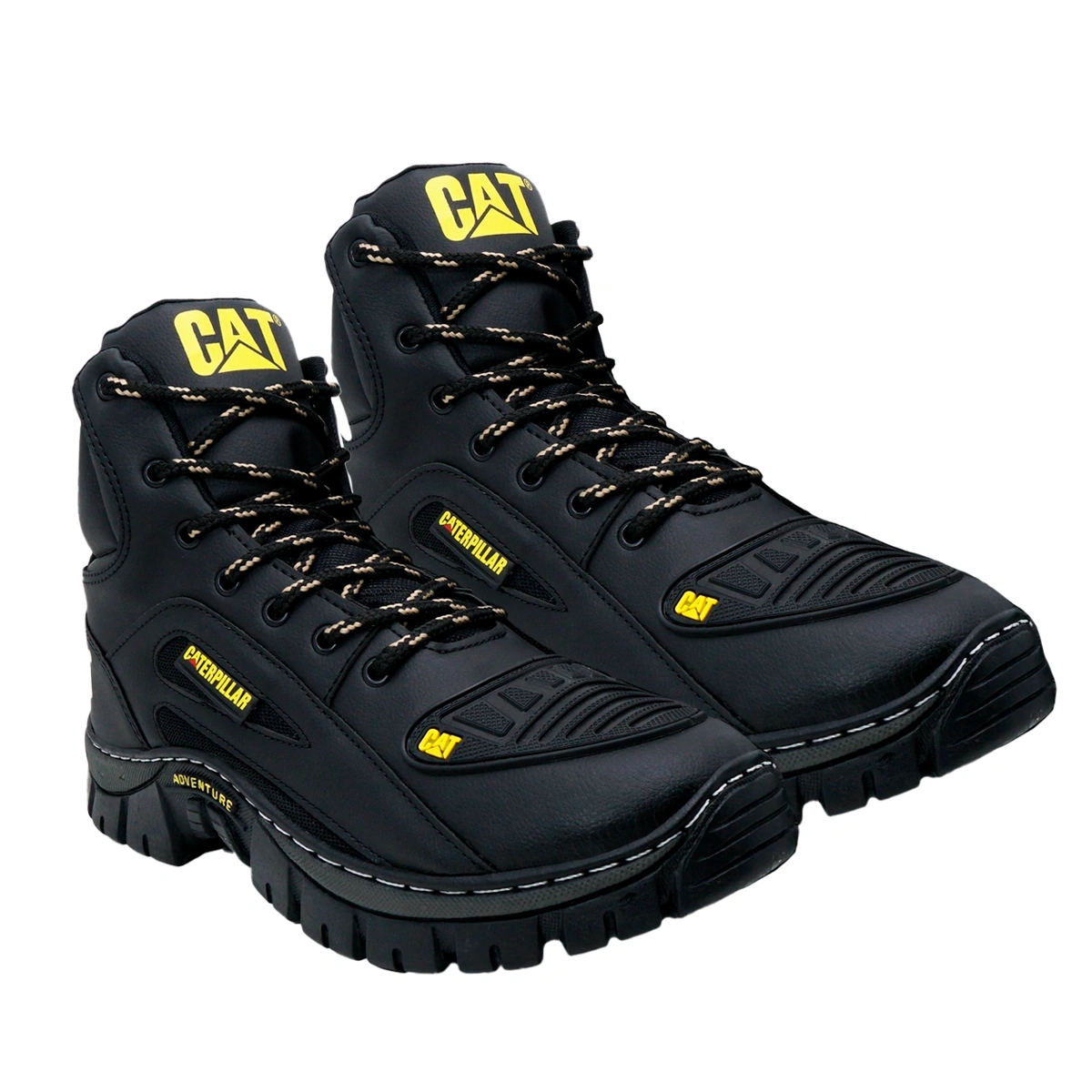 Kit 2 Bota Coturno Caterpillar CAT Cano Médio - Imagem 17