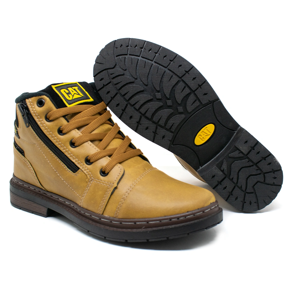 Bota Masculina Caterpillar Zíper - Imagem 9