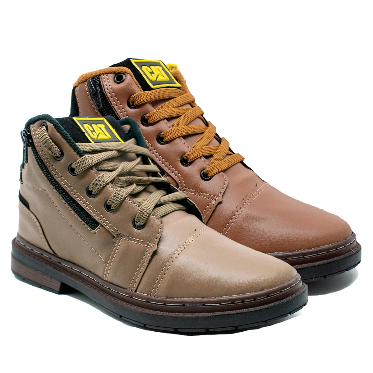 Kit 2 Bota Masculina Caterpillar Zíper - Imagem 7