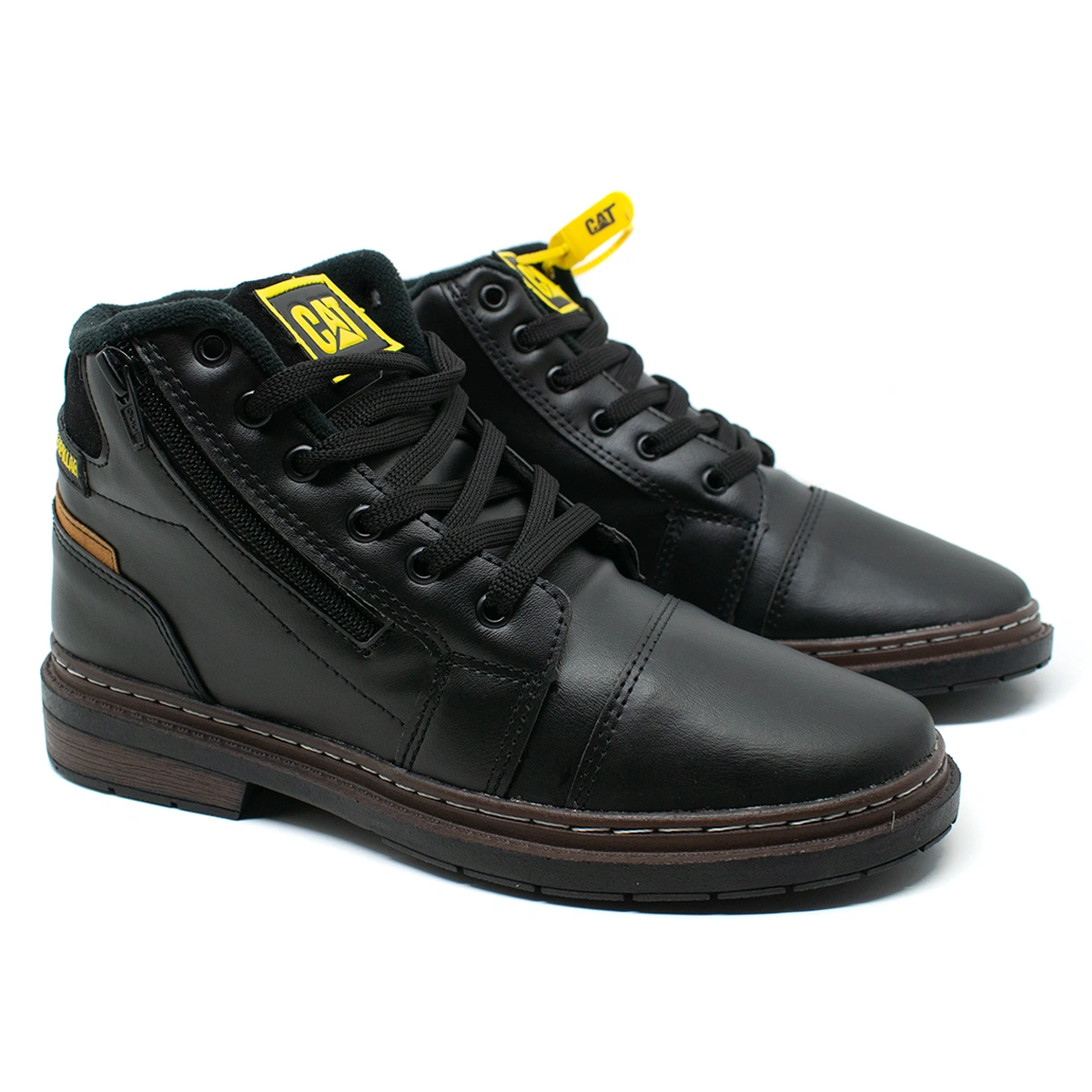 Bota Masculina Caterpillar Zíper - Imagem 14