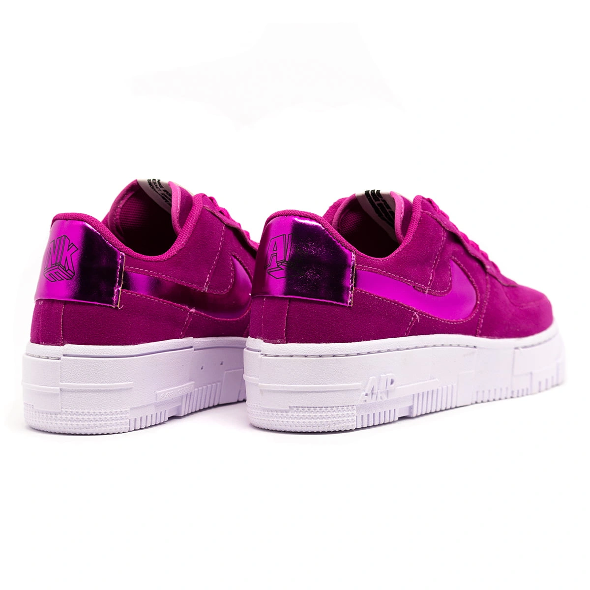 Tênis Feminino Nike Air Force Pixel Camurça - Imagem 8