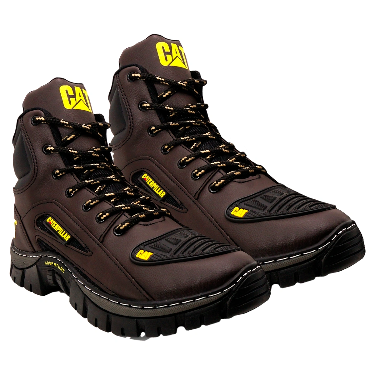 Kit 2 Bota Coturno Caterpillar CAT Cano Médio - Imagem 19