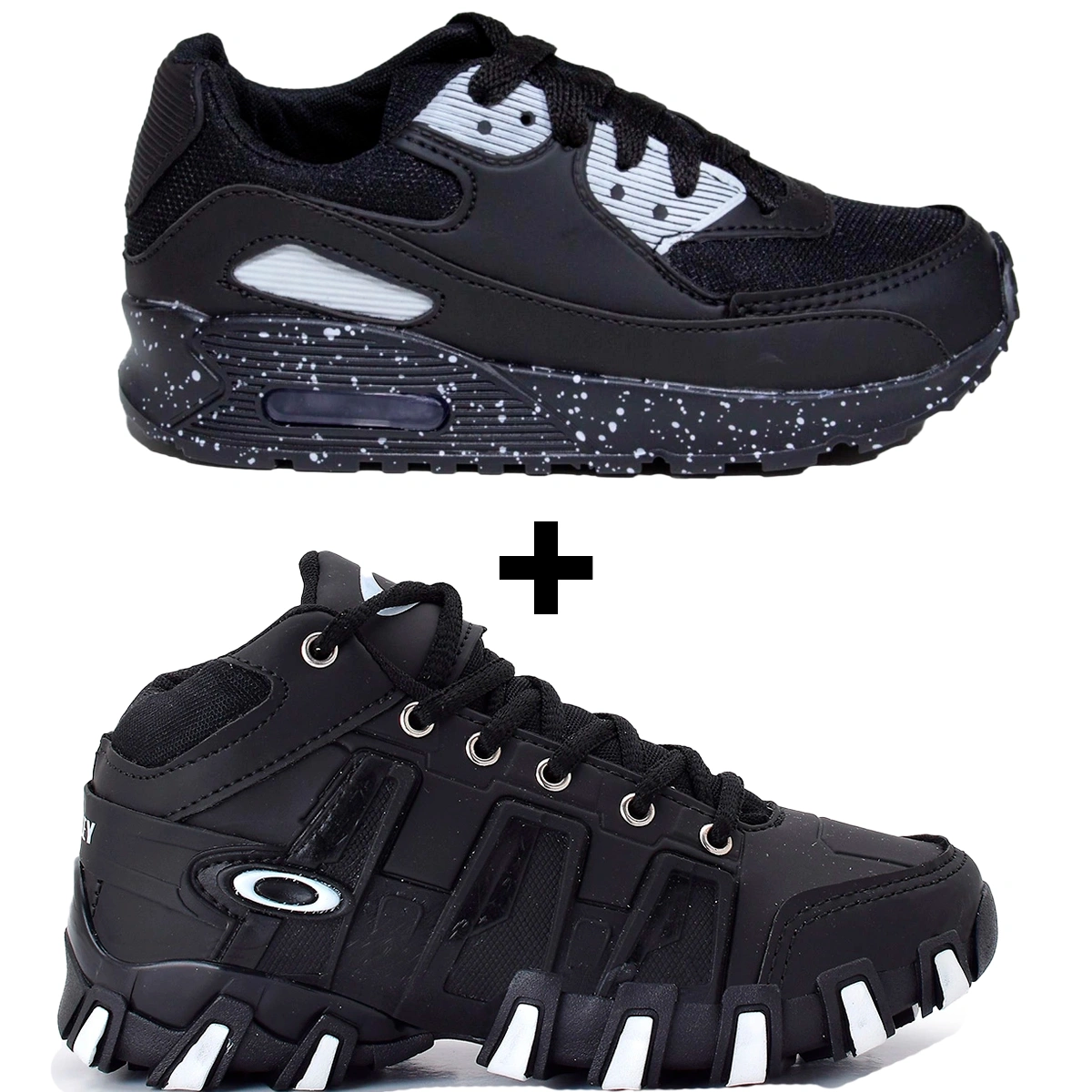 Kit 2 Tênis Infantil Botinha Oakley + Tênis Infantil Mini Max AIR Menino - Imagem 14