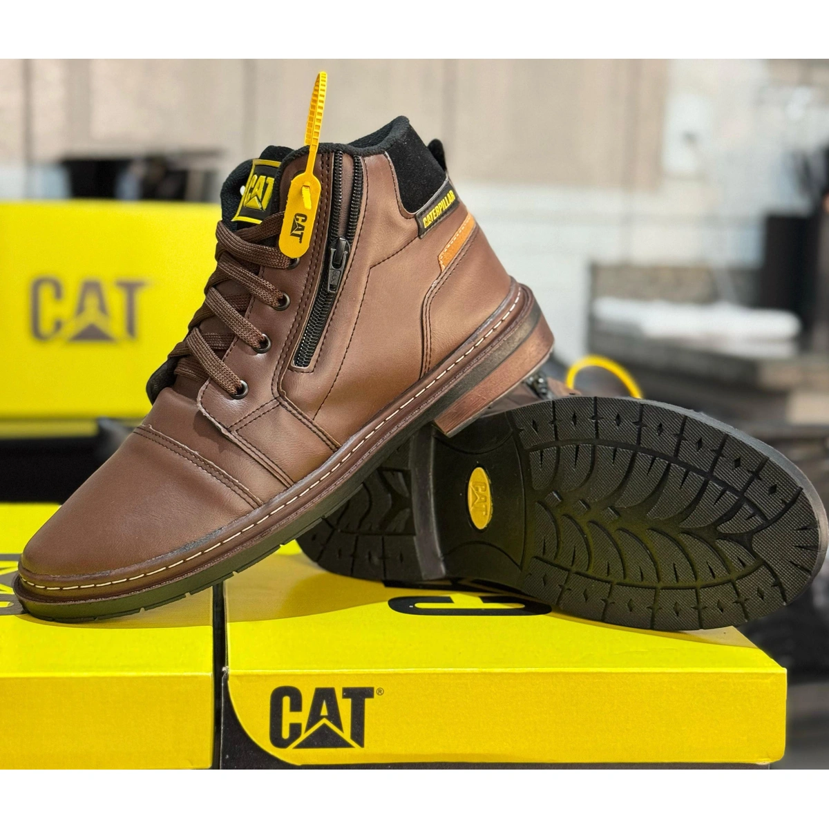 Bota Masculina Caterpillar Zíper - Imagem 30