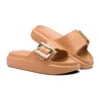 Chinelo Feminino 100% EVA Confortável com Enfeite Metalizado - Imagem 10