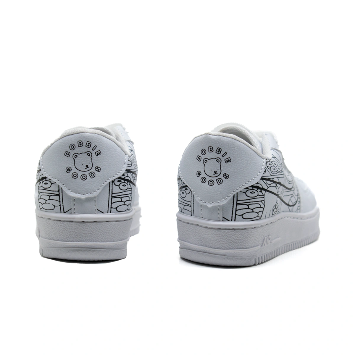 Tênis infantil Nike Air Force Bobbie Goods - Imagem 11