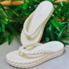 Chinelo Feminino Trançado Nuvem Casual - Imagem 34