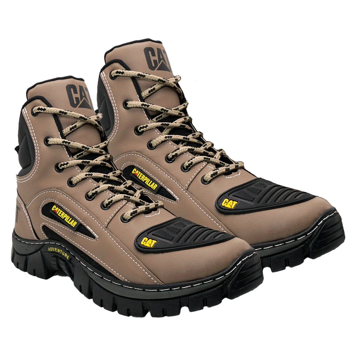 Kit 2 Bota Coturno Caterpillar CAT Cano Médio - Imagem 20