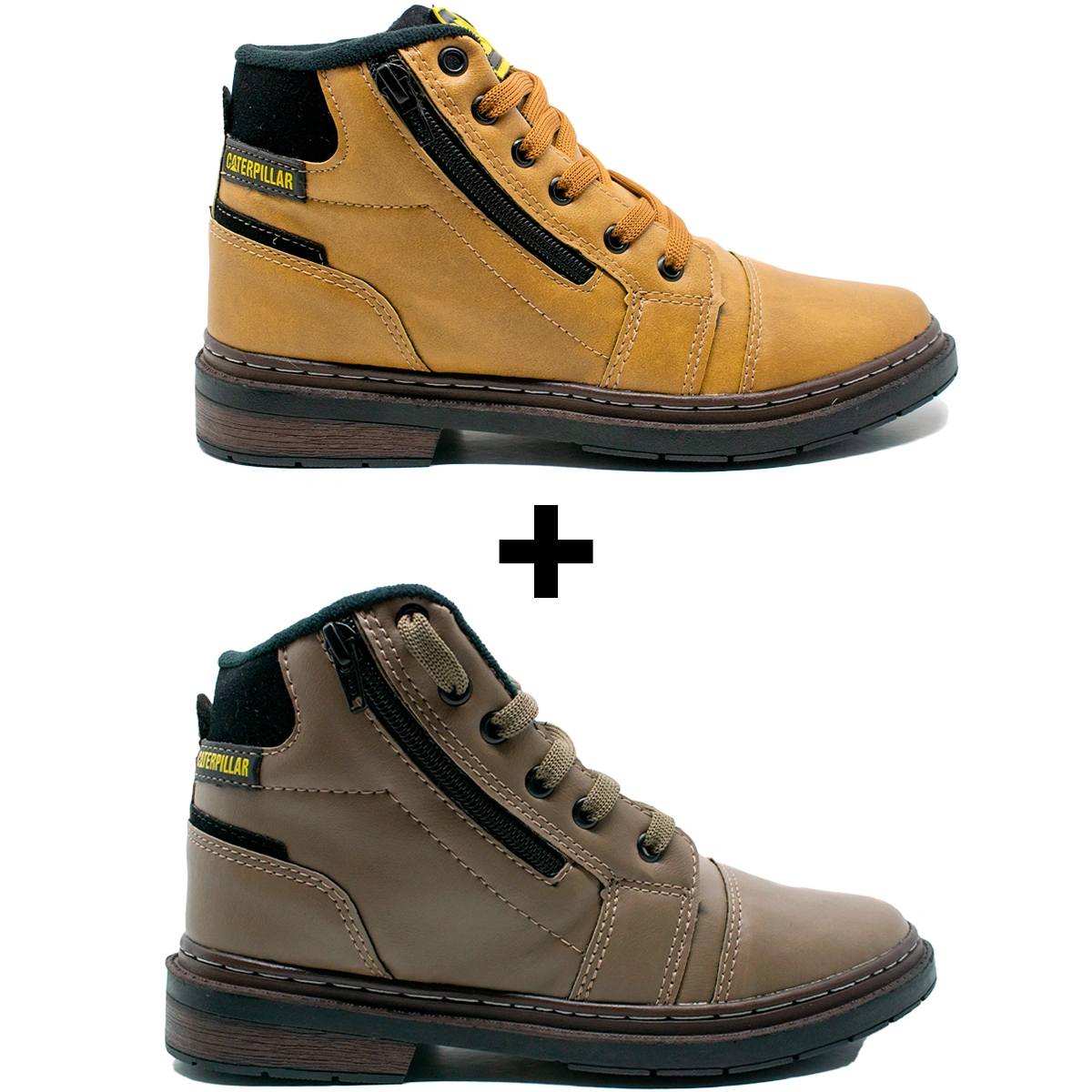 Kit 2 Bota Masculina Caterpillar Zíper - Imagem 12