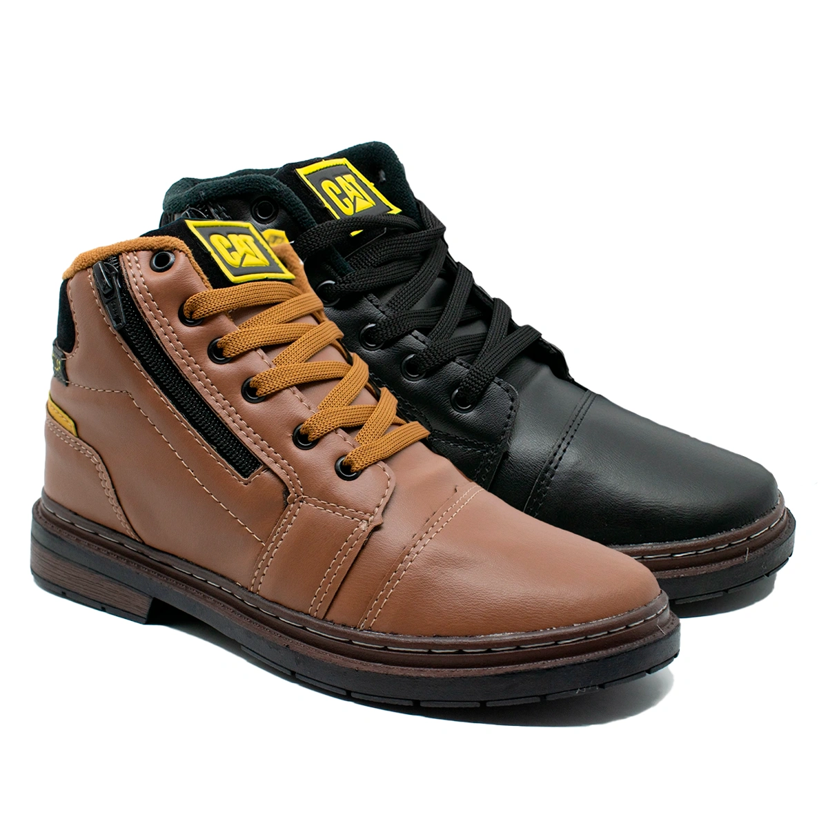 Kit 2 Bota Masculina Caterpillar Zíper - Imagem 5