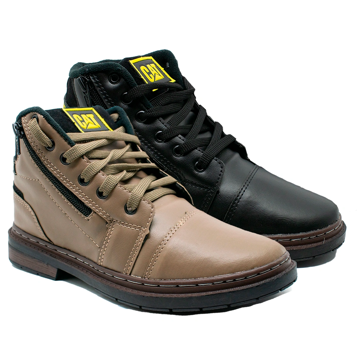 Kit 2 Bota Masculina Caterpillar Zíper - Imagem 17