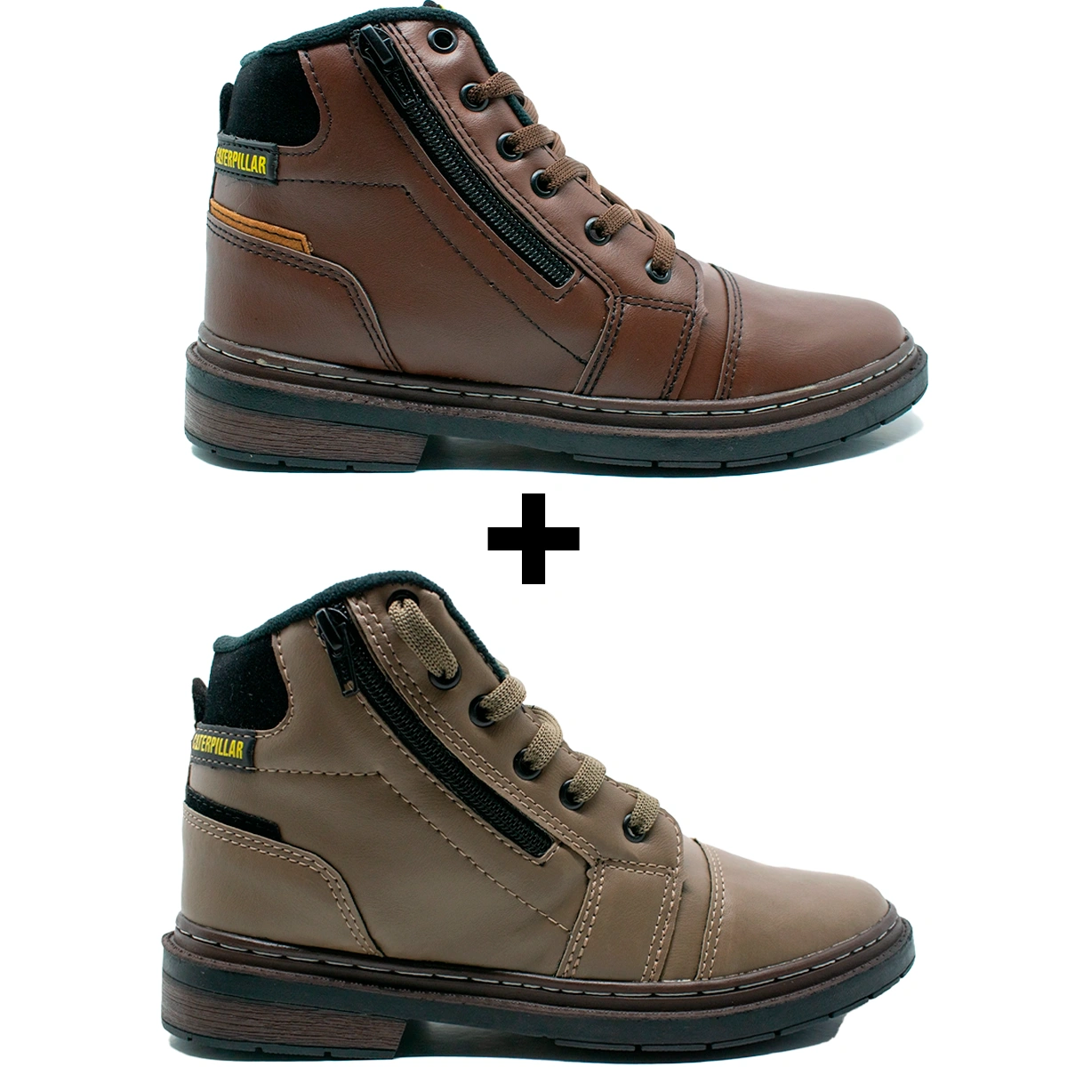 Kit 2 Bota Masculina Caterpillar Zíper - Imagem 16