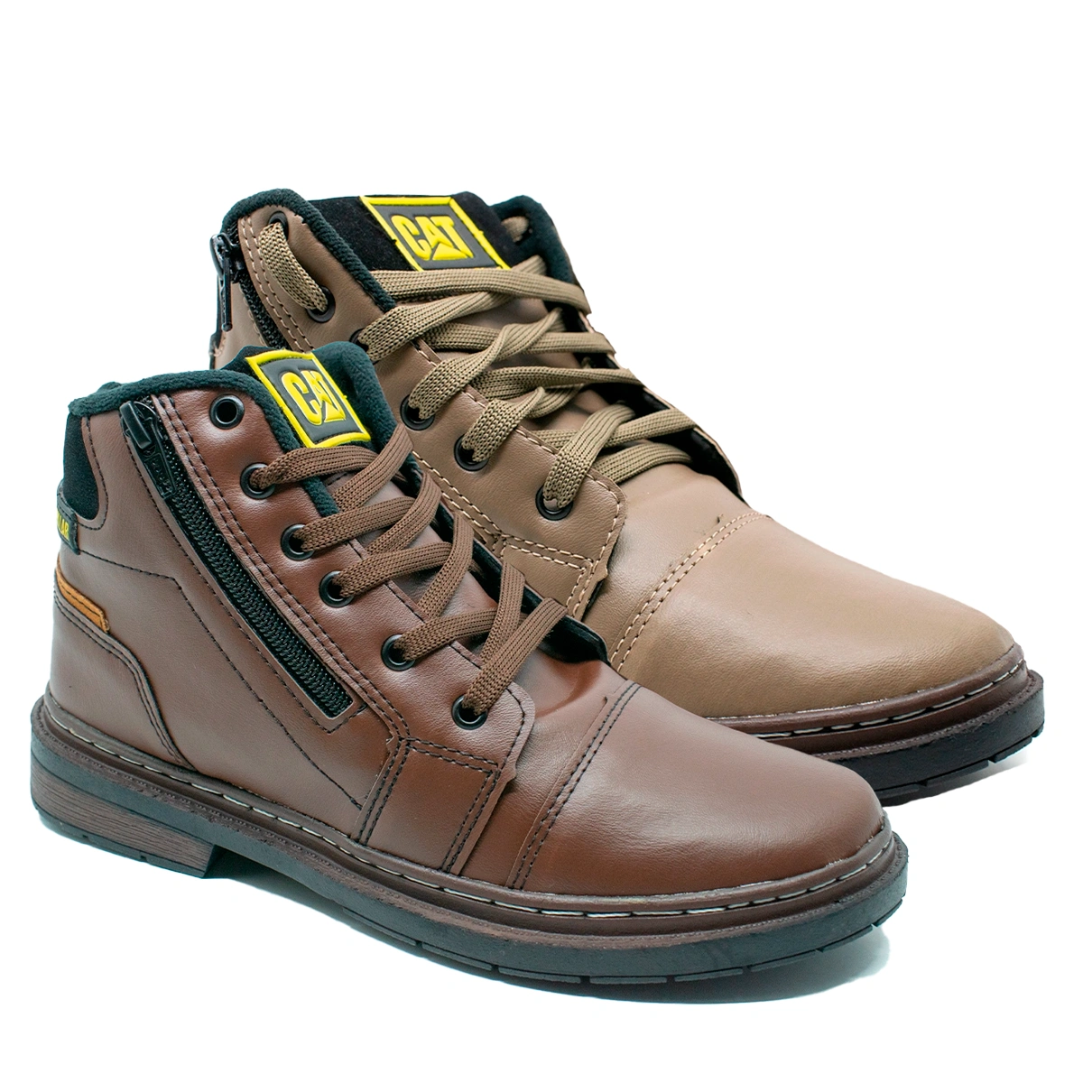 Kit 2 Bota Masculina Caterpillar Zíper - Imagem 15