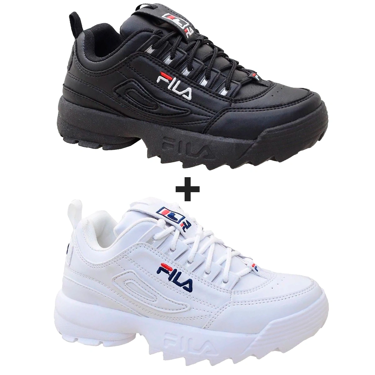 Kit 2 Tênis Fila Disruptor - Imagem 2