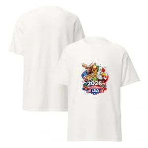 camiseta Copa do Mundo 2026 Estados Unidos México e Canadá