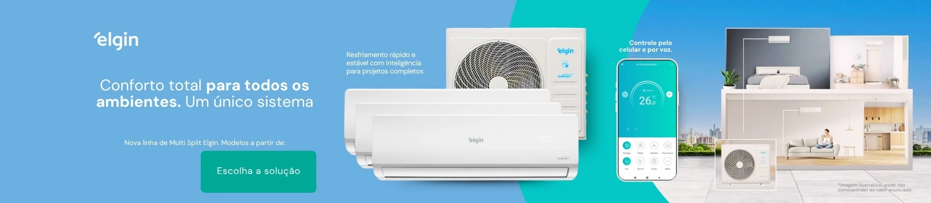 eletroeletrônicos ar condicionado split