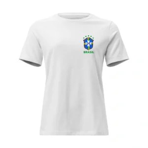 Camisa Feminina Baby Look Brasil Varias Estampas