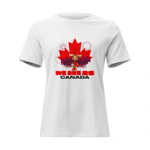 Camisa Feminina Baby Look We Are Canadá