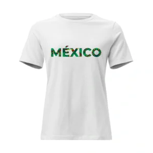 Camisa Feminina Baby Look México Copa Do Mundo 2026