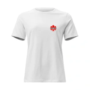 Camisa Feminina Baby Look Seleção Canadá