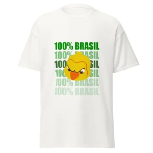 Camisa 100% Brasil Pistola Canarinho