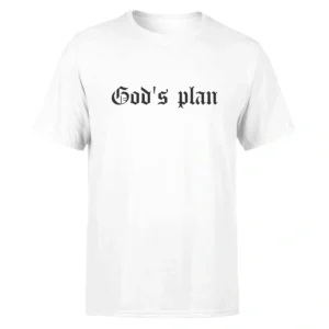 Camiseta Masculina Gods Plan 100% Algodão