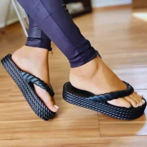 Chinelo Feminino Trançado Nuvem Casual