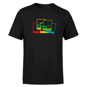 Camiseta Masculina Lacoste x Polaroid