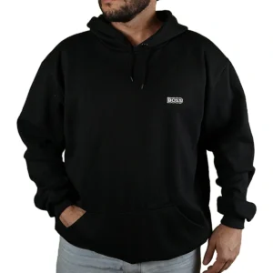 Blusa Moletom Hugo Boss Letter Com Capuz