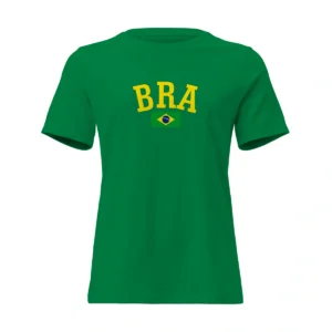 Camisa Feminina Baby Look Brasil